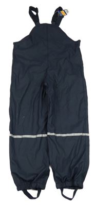 Nové - Tmavomodré voděodolné zateplené laclové kalhoty Lupilu