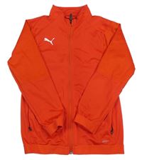 Červená propínací sportovní mikina Puma