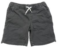 Šedé teplákové riflové kraťasy Y.F.K.