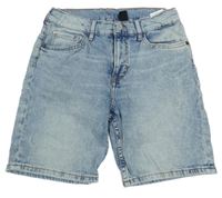 Svetlomodré rifľové kraťasy Denim Co.