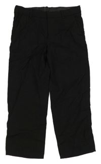 Čierne chino slim fit nohavice H&M