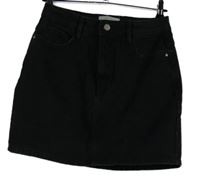 Dámska čierna rifľová sukňa New Look