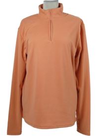 Pánská lososová fleecová mikina 