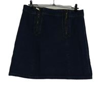 Dámská tmavomodrá riflová sukně TU 