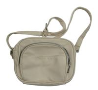 Dámská smetanová koženková crossbody kabelka Primark