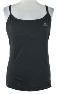 Dámský černý sportovní funkční top Adidas 