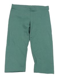 Zelené capri legíny C&A