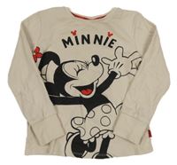 Béžové pyžamové triko s Minnie George