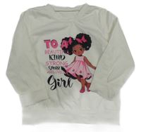 Biele tričko s dívkou