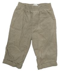 Béžové manšestráky Primark