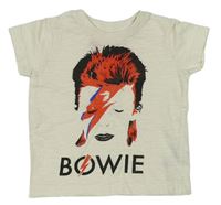 Smetanové tričko - David Bowie