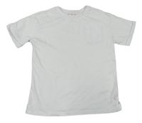 Biele tričko s vreckom F&F
