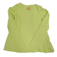 Limetkové tričko Stop+go