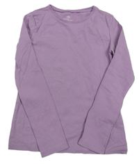 Fialové triko H&M