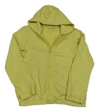 Žltá prepínaci mikina s kapucňou Kids