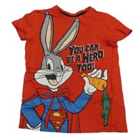 Červené tričko s Bugs Bunnym 