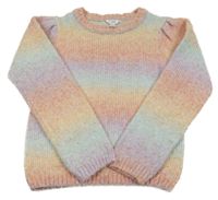 Farebný pruhovaný sveter M&Co.