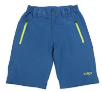 Modrfé sportovní funkční kraťasy CMP