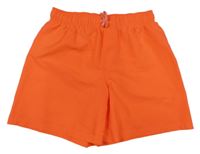 Neónově oranžové plážové kraťasy H&M