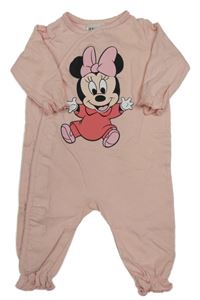 Světlerůžový overal s Minnií H&M