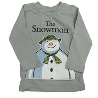 Sivé tričko so sněhuláčkem - The Snowman zn. Nutmeg