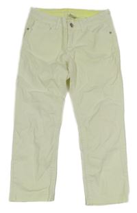 Světlezelené skinny rifle Zara