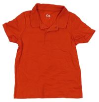 Červené polo tričko C&A