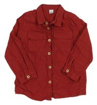 Tmavočervená košile LC Waikiki