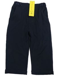 Nové - Tmavomodré slávnostné nohavice