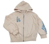 Svetloružová prepínaci mikina so skateboardom a kapucňou M&S