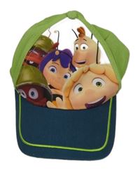 Zelená kšiltovka s Včelkou Májou a přáteli