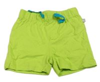 Limetkové bavlnené kraťasy Liegelind