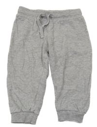 Sivé melírované tepláky H&M