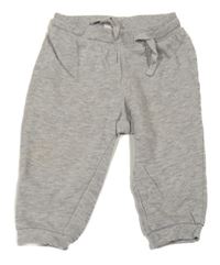 Sivé melírované tepláky H&M