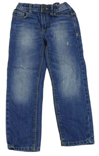 Modré skinny rifle Denim Co