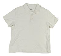 Biele polo tričko M&S