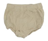 Smetanové mušelínové kalhotky na plenku H&M