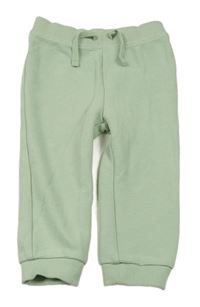 Mintové rebrované tepláky Primark