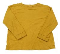 Okrové tričko Next