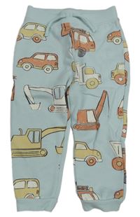 Světlemodré tepláky s auty Primark