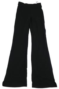 Černé flare legíny H&M
