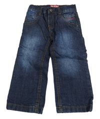 Tmavomodré podšité rifle Charles Vögele