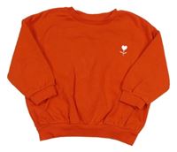 Červená mikina se srdcem George