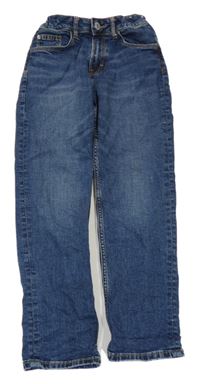 Tmavomodré relaxed fit rifle H&M