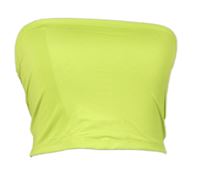 Dámský limetkový bandeau top Primark 