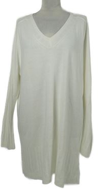 Dámské bílé svetrové šaty Next 