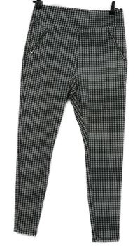 Dámske čierno-biele vzorované tregíny New Look