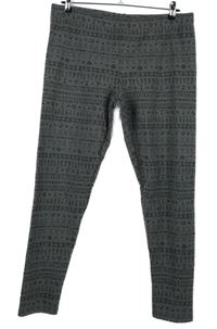 Dámske sivé vzorované teplákové legíny Esmara