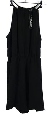 Nové - Dámský černý letní overal Boohoo 