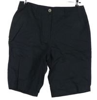 Dámské černé plátěné kraťasy Dorothy Perkins 